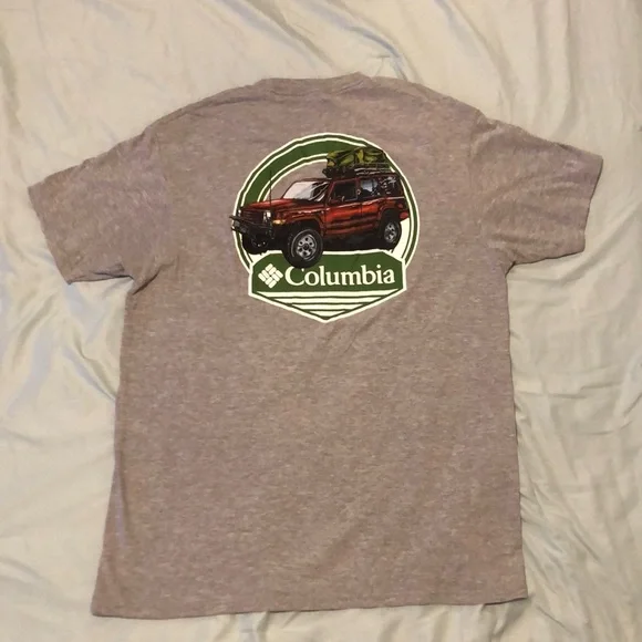 Columbia Crawl Gray Shirt Men’s Size L - Picture 9 of 9